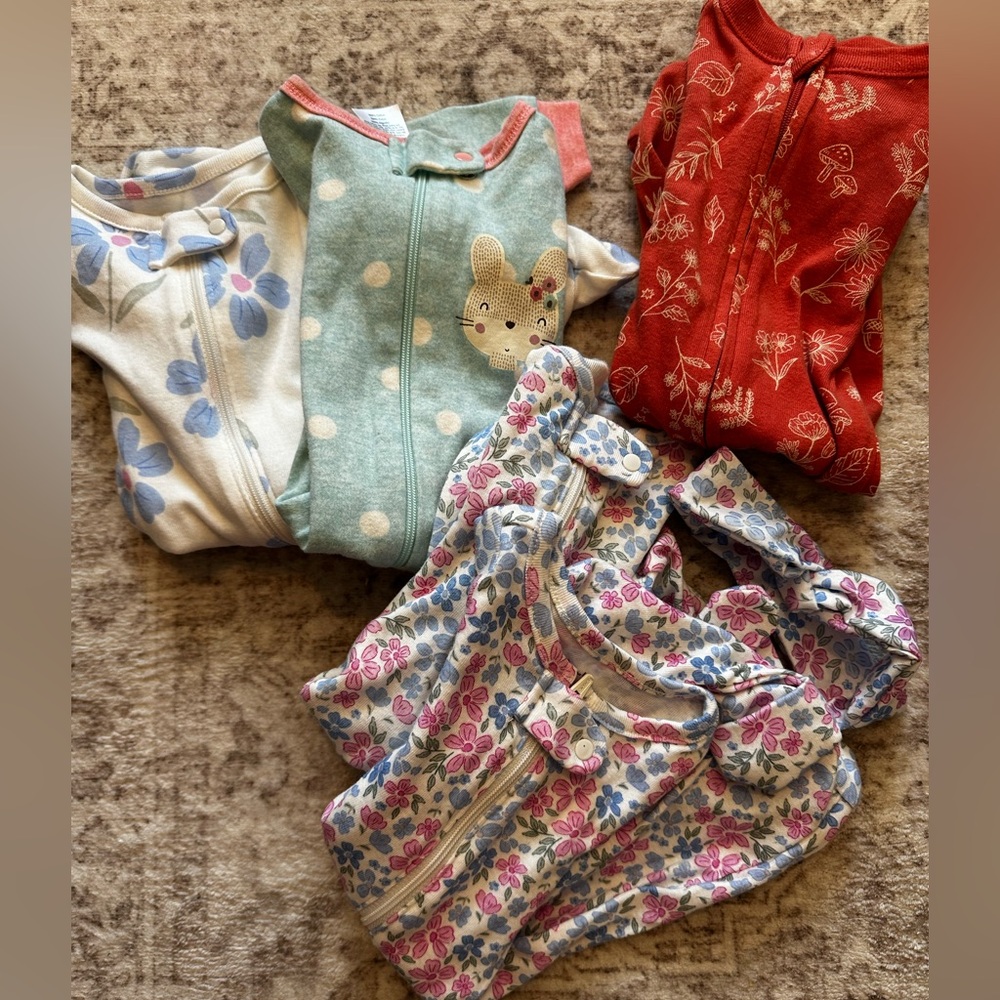 Carter's Kids One Pieces - Red, Blue, Green, White